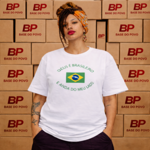 camisas linha minimal black (deus é brasileiro e anda do meu lado) (cópia)