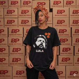 camisa linha black lula